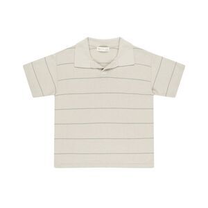 Rylee + Cru Collective Girls  Chandler Knit Polo Shirt